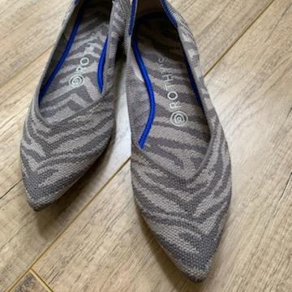 Rothy's Zebra Point size 7.5